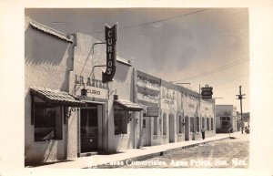 Agua Prieta Sonora Mexico Casas Commerciales Street Scene Real Photo PC AA67359