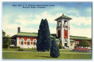 c1940 Mess Hall Veterans Administration Center Mountain Home Tennessee Postcard