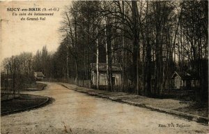 CPA SUCY-en-BRIE Un coin du lotissement du Grand-Val (869656)