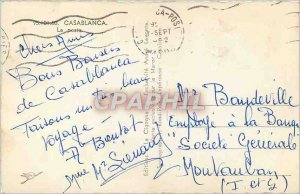Postcard Modern Casablanca Post