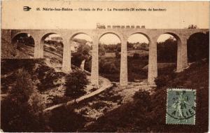 CPA NÉRIS-les-BAINS - Chemin de Fer La Passerelle (262614)