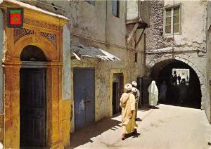 BR14129 Essacuira una calle de la antigua ciudad  morocco