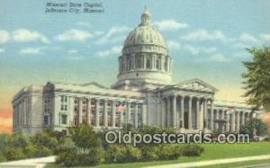 Jefferson City, Missouri , MO State Capital USA Unused light wear left top co...