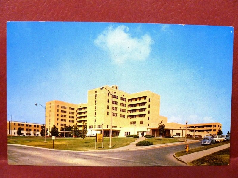 Postcard MO Columbia University of Missouri University Hospital