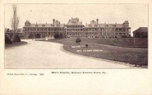 National Soldiers Home Virginia Mens Hospital Street View Postcard K81403