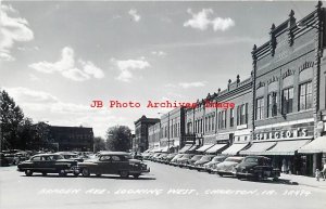 IA, Chariton, Iowa, RPPC, Braden Avenue, Looking West, Cook Photo No 3A494