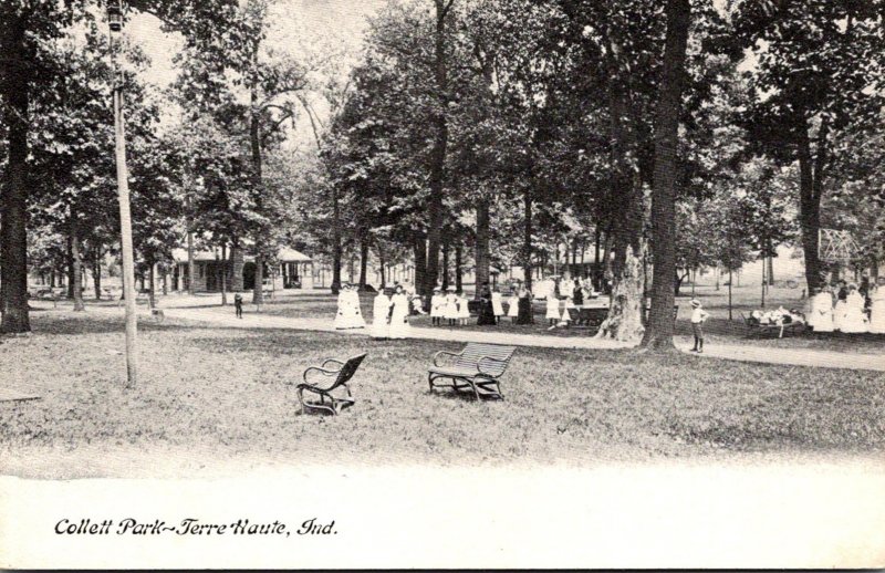 Indiana Terre Haute Scene In Collett Park