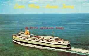 Delaware River Bay Authority, Cape May-Lewes Ferry Steamer Delaware, 1964