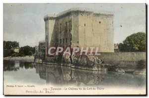 Old Postcard Tarascon Chateau seen from Cote du Rhone