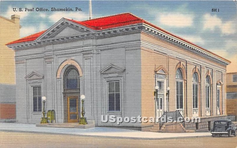 US Post Office & Federal Building - Shamokin, Pennsylvania PA  