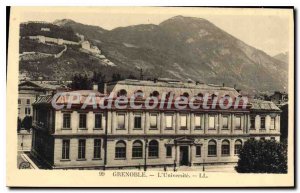 Old Postcard Grenoble University