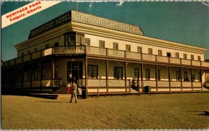 Vintage 70s Postcard Wainwright Hotel Heritage Park Calgary Alberta Pioneer Days