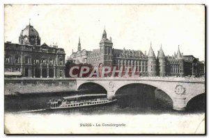 Old Postcard Paris La Conciergerie