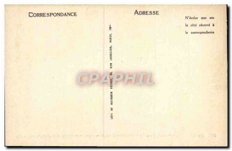 Old Postcard Paris Cimetiere Pere Lachaise