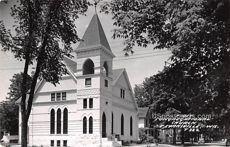 First Congregational Church - Evansville, Wisconsin WI  