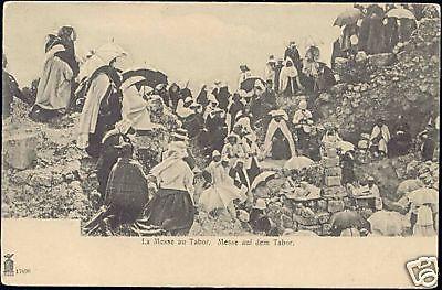 palestine, GALILEE, Mount TABOR, Mass (ca. 1899)