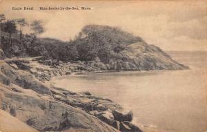 Manchester by the Sea Massachusetts birds eye view Eagle Head antique pc Z25782