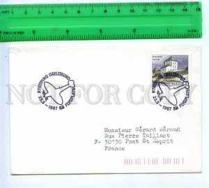 420440 SWEDEN 1987 year AVIATION Nykoping Oxelosund COVER