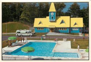 GREAT ESCAPE CAMPING RESORTFUN PARK LAKE GEORGE NY NEW YORK POSTCARD