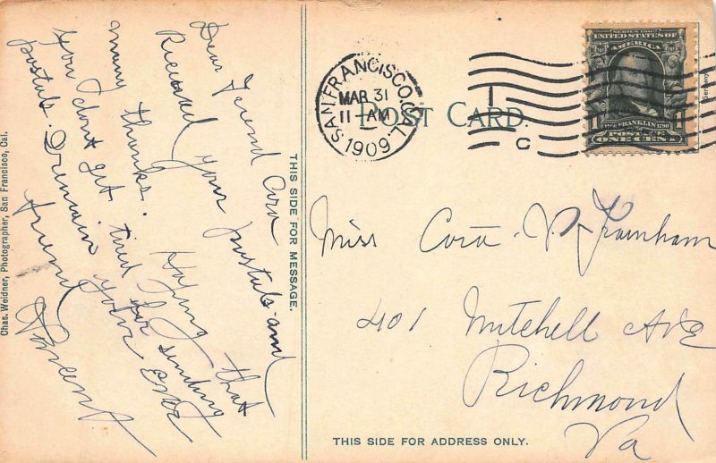 Avalon, Catalina Island, California, Early Postcard, Used