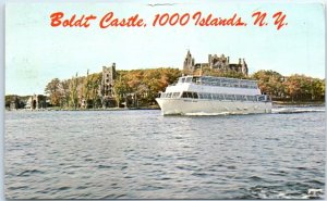 Postcard - Boldt Castle, 1000 Islands - Alexandria Bay, New York