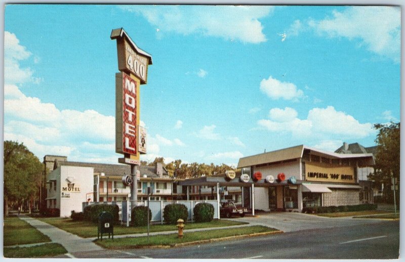 c1970s Great Falls, Mont. Imperial '400' Motel Rte 89, 91, 20 US Hwy. 87 PC A223