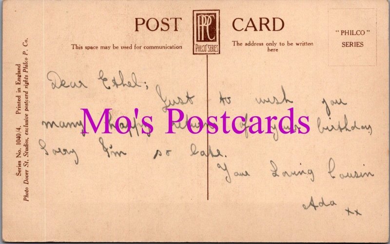 Greetings Postcard - Actress Gladys Cooper, A Happy Birthday   RS37863