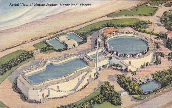 Florida Marineland Aerial View Of Marine Studios