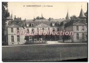 Old Postcard Ermenonville Chateau