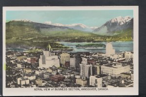 Canada Postcard - Aerial View of Business Section, Vancouver   RS20122