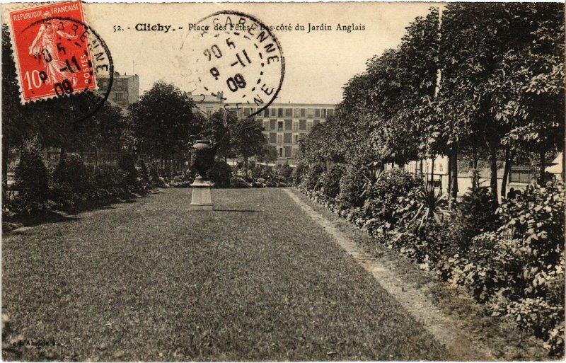 CPA Clichy Place des Fetes (1314178)