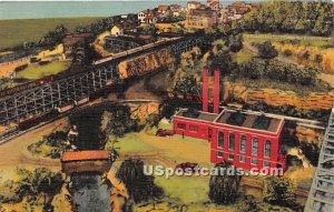 Roadside America, Miniature Village, Modern Electric Power Station - Hamburg,...