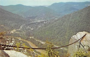 Chained rock Pine Mountain State Park Pikeville KY