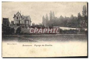 Old Postcard Bonsecours Landscape Broutins