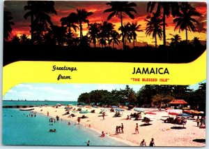 M-14868 Greetings from Jamaica The Blessed Isle