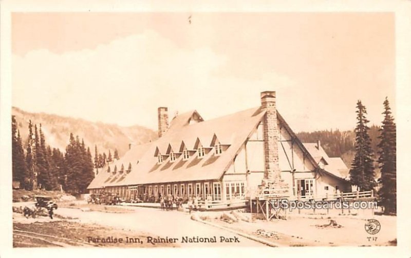 Paradise Inn - Rainier National Park, Washington WA  