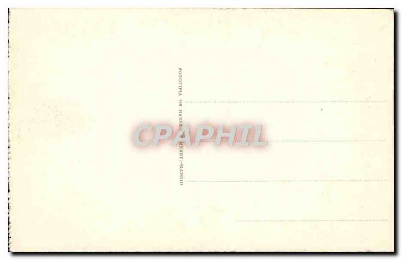 Old Postcard Madrid Real Academia De Bellas Artes Piquer Vicente Lopez