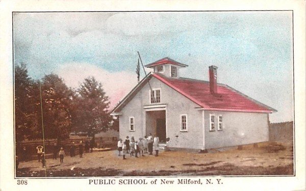 Public School in New Milford, New York