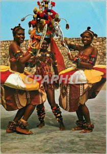 Postcard Modern Dancers Abang Southeastern Nigeria