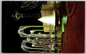 Seattle Washington 1960s Postcard Pacific Science Pavilion And Space Needle