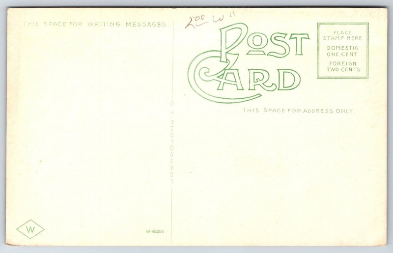 Middlesex Fells Massachusetts~Bear Hill Observatory~Circular Stairway~c1910 PC