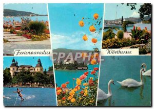 Postcard Modern Ferienparadies Worthersee