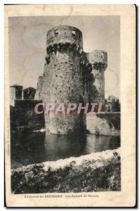 Old Postcard Around Bressuire Ruins Sanzay