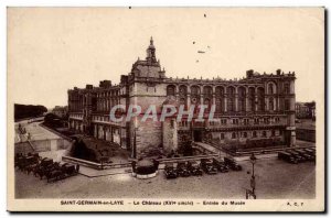 Old Postcard Saint Germain en Laye the castle