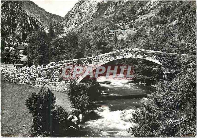 Postcard Modern Valls d'Andorra Santa Coloma Bridge Romaine Margineda