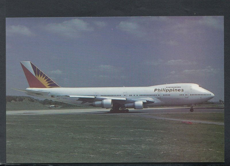 Aviation Postcard - Aeroplane - EI-BZA B747 Pal - Philippines T8973 