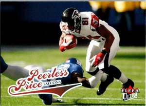 2004 Fleer Football Card Peerless Price Atlanta Falcons sk9280