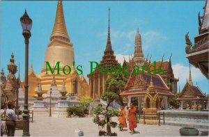 Thailand Postcard - Bangkok, The Golden Pagoda, Emerald Buddha Temple  RS33998