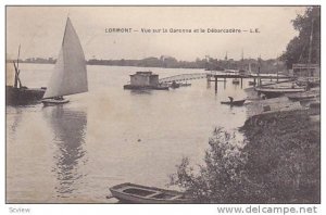 LORMONT , Gironde , France , 00-10s ; Vue sur la Garonne et le Debarcadere