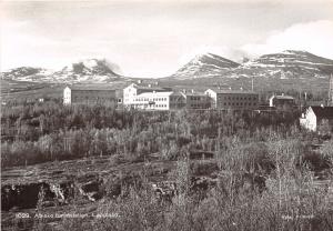 LAPPLAND NORWAY~ABISKO TURISTSTATION~P GROTH PHOTO POSTCARD 1940s